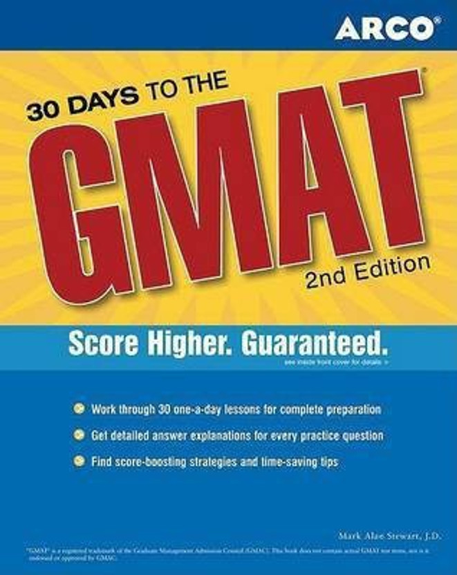 30 Days to the GMAT CAT(English, Paperback, Stewart Mark Alan)