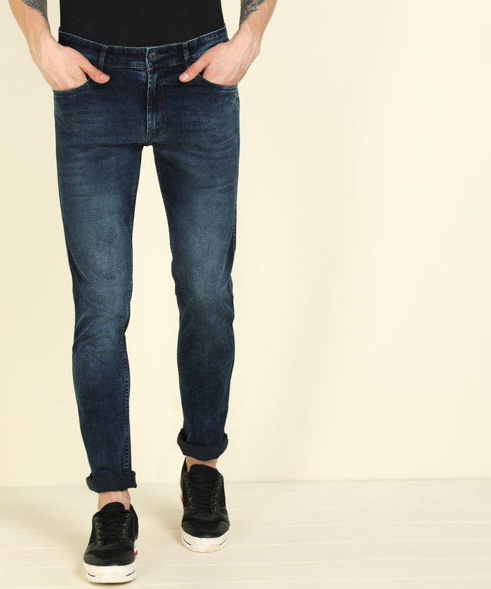 PETER ENGLAND Slim Men Dark Blue Jeans 