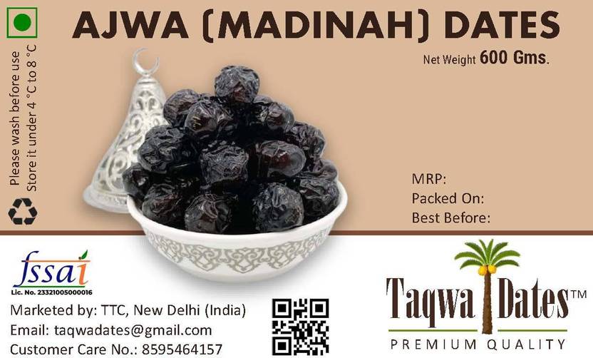 TAQWA DATES AJWA DATES Dry Dates Price in India Buy TAQWA DATES AJWA