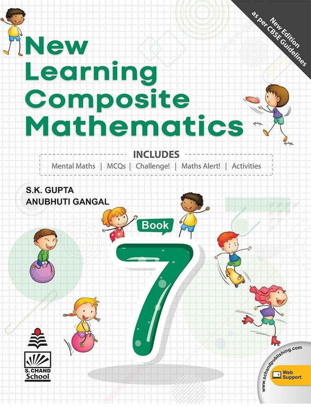 New Learning Composite Mathematics-7 (for 2021 Exam) with 2 Disc(English, Paperback, S.K. Gupta,Anubhuti Gangal)