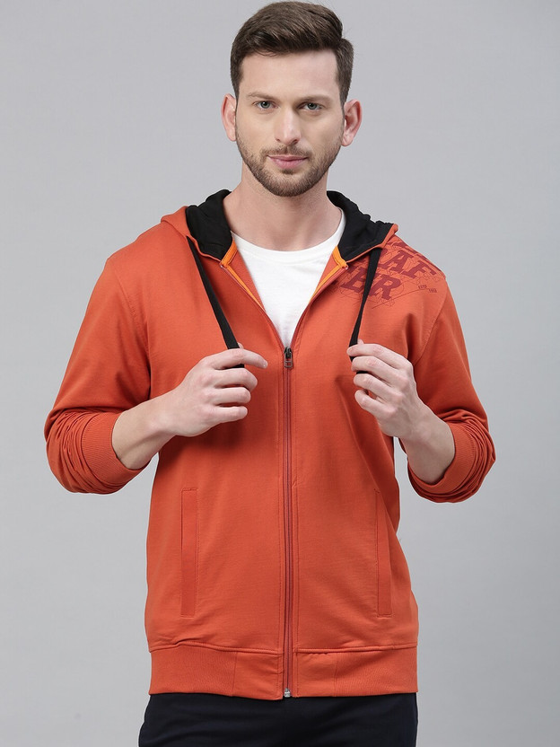 Sleeve Solid Men Sweatshirt 