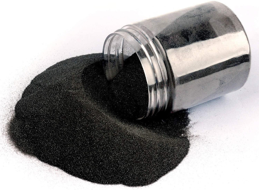 Quantum Retail Sugar Size Black Crystal Sand/Quartz Silica Sand for Lawn Decore, Home & Garden Decoration, Aquarium Substrate, Terrarium, Aquarium Sand, Quartz Sand – 2 kg Sand Unplanted Substrate(Black, 2 kg)