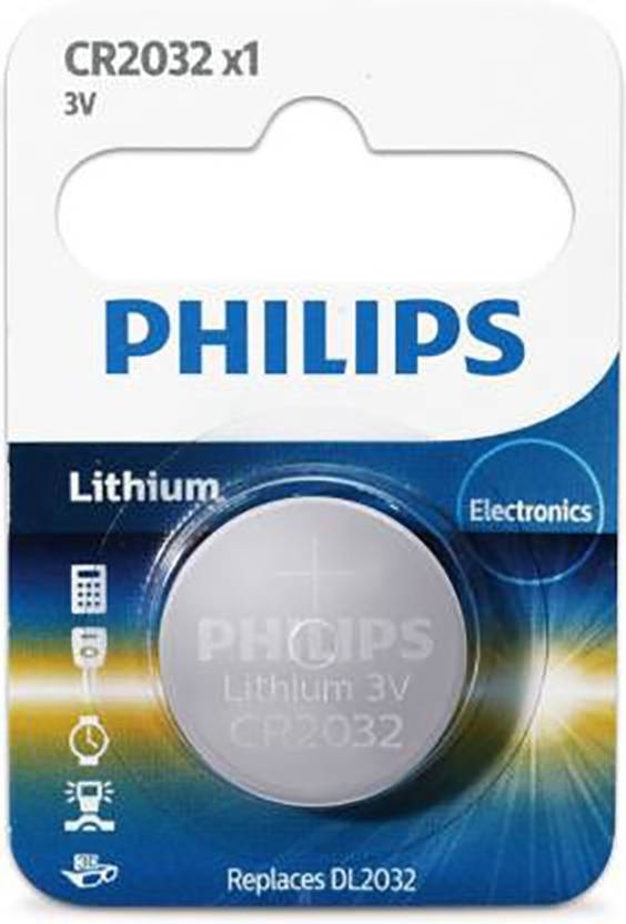 PHILIPS Cr2032 compatible with accuchek ,car key remotes Battery