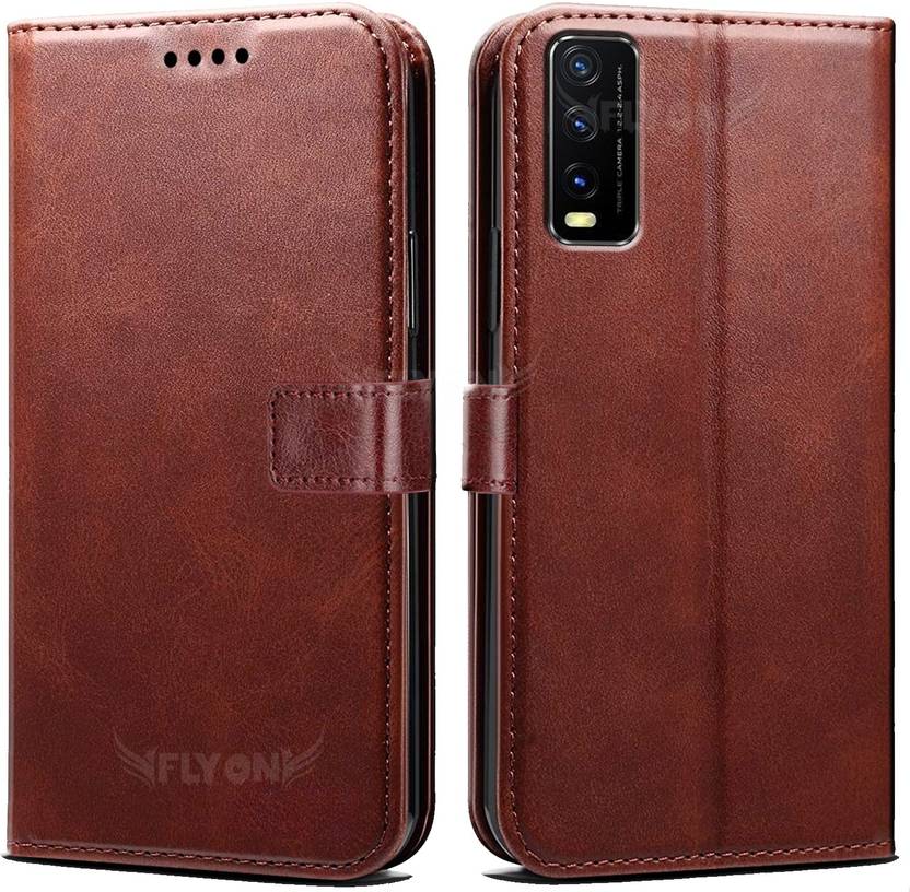 Flyon Flip Cover for Vivo Y20 Flyon