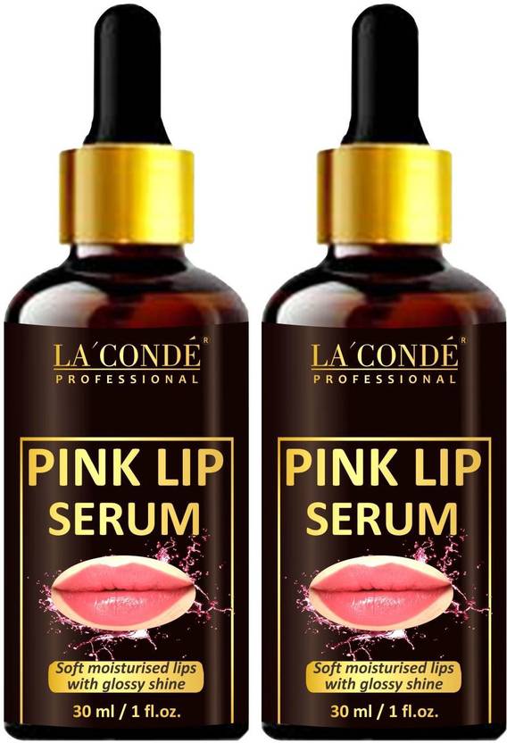 La'Conde Premium Pink Lip Serum Oil For Soft and Shiny Lips Ideal For