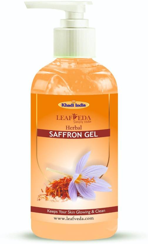 Leafveda Herbal Saffron Gel for Keeps Your Skin Glowing ...