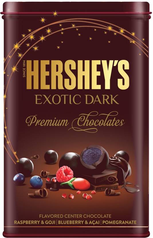 HERSHEY'S Exotic Dark Blueberry and Acai Truffles Price in India Buy