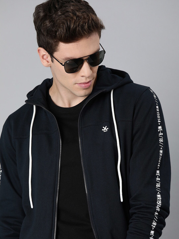 WROGN Full Sleeve Solid Men Sweatshirt 