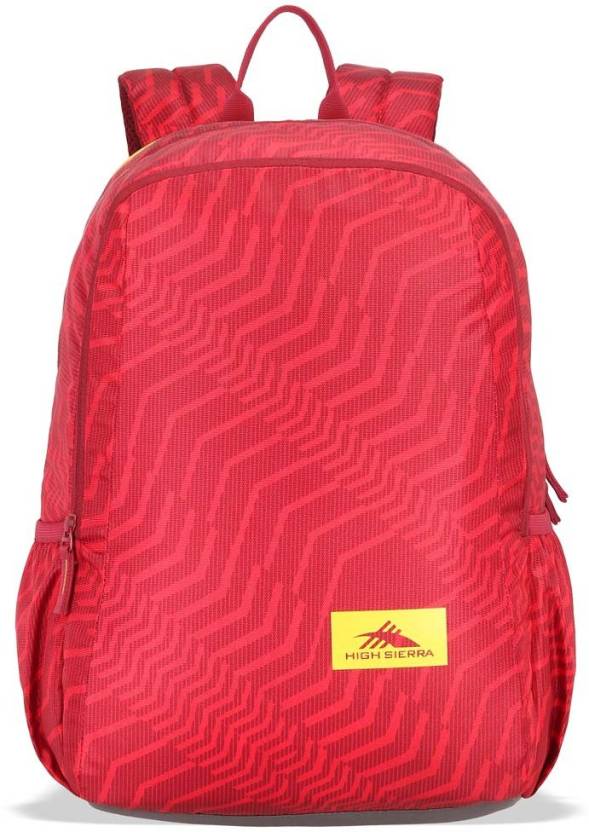 High Sierra by American Tourister HS RIDGE BACKPACK NL 01 - RED 26.5 L  Backpack Red - Price in India | Flipkart.com