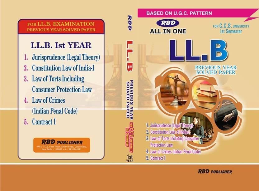 LLB CCSU 1 SEMESTER SOLVED QUESTION PAPERS SOLVED PAPER FROM 2012 TO