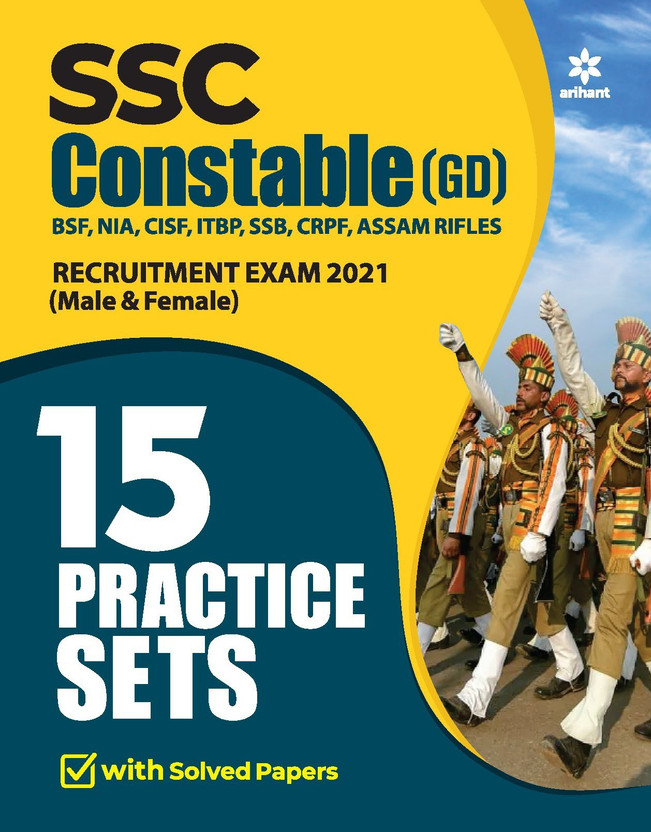 15 Practice Sets SSC Constable GD 2021(English, Paperback, unknown)