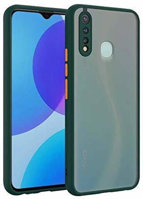 Novo Style Back Cover for Vivo Y15 Smoke Cover Camera (Cap) Protection