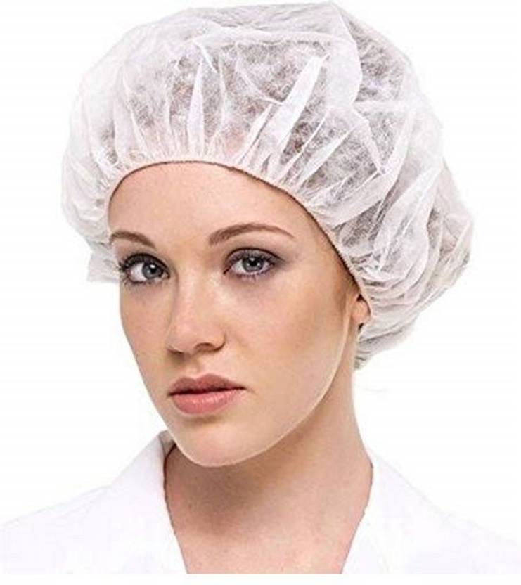 Sheenuu HomeIndustriesHospital Surgical Head Cap (Pack of 350) White