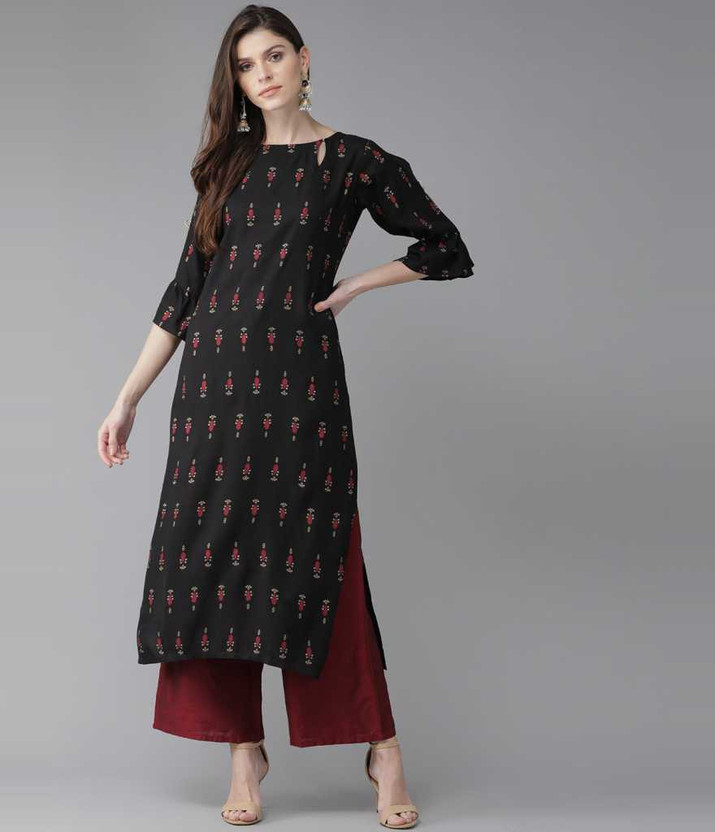 SAK JAIPUR Women Kurta and Palazzo Set 