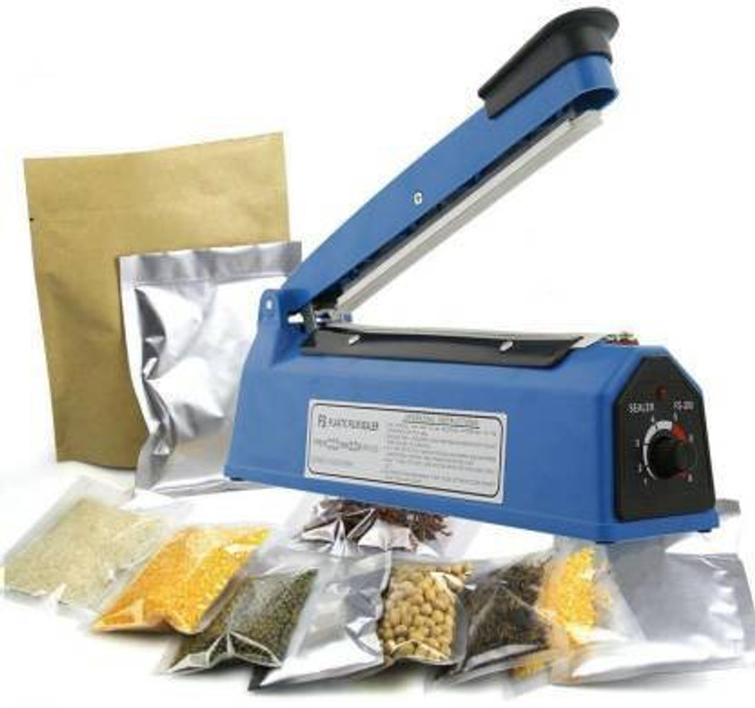 NIVAYO 8 Inch Packing Machine Heat sealing machine For use Poly bag sealer Table Top Heat Sealer(200 mm)