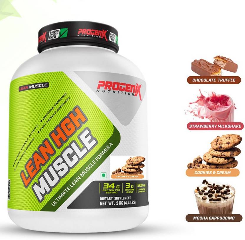 Progenix LEAN HGH MUSCLE ULTIMATE LEAN MUSCLE FORMULA WEIGHT/MASS