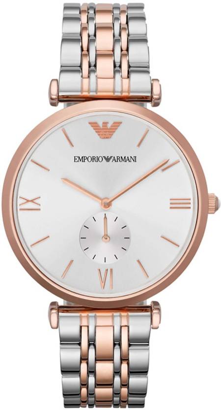 EMPORIO ARMANI Retro Analog Watch - For Men - Buy EMPORIO ARMANI Retro  Analog Watch - For Men AR1677 Rose Gold Tone Online at Best Prices in India  
