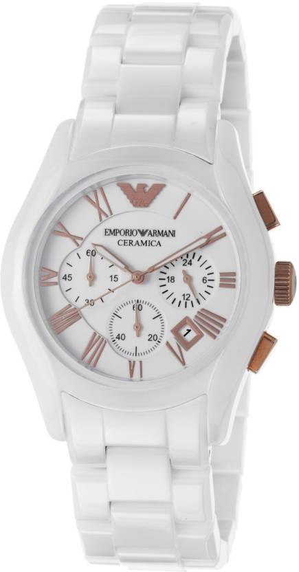 Buy EMPORIO ARMANI Analog Watch - For Men AR1416 Ceramica White Online at  Best Prices in India 