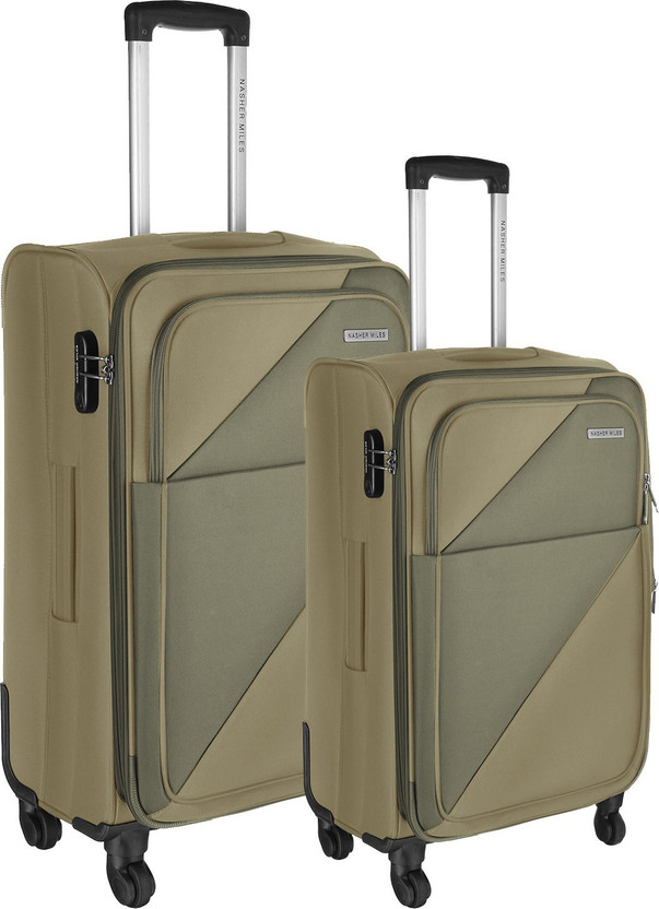 Olive green luggage set clearance