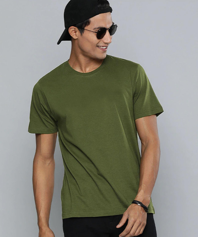 Olive green t shirts Clearance