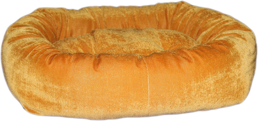 Slatters Be Royal Store PremiumQuality Velvet Luxury Washable DOG Sofa For All Season Sleeping CatPuppy XL Pet Bed(Yellow)