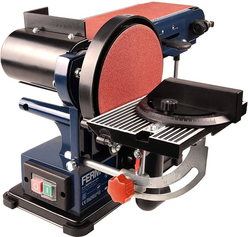 ferm BGM1022 Bench Sander 350W with mitre Guide BGM1022 12 inch Belt