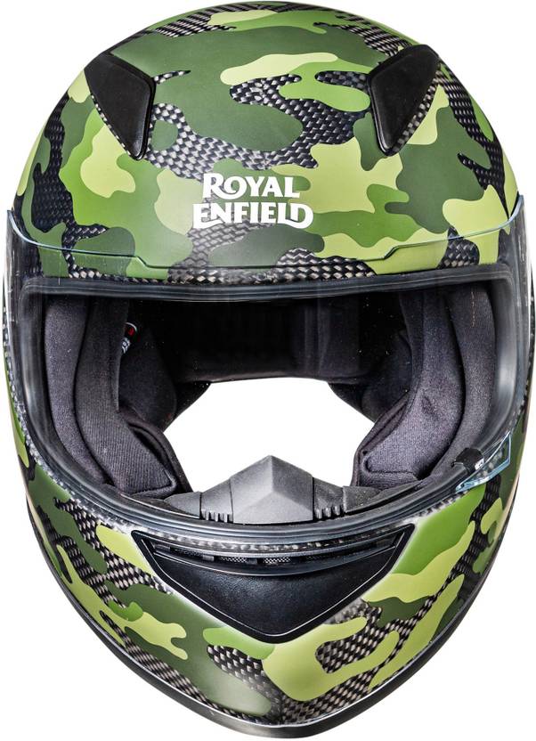 ROYAL ENFIELD Street Prime Camo Carbon Fiber Motorbike Helmet Buy