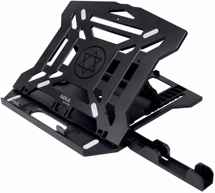 Gizga Essentials 2in1 Laptop Stand 8AdjustableAngles, Ventilated