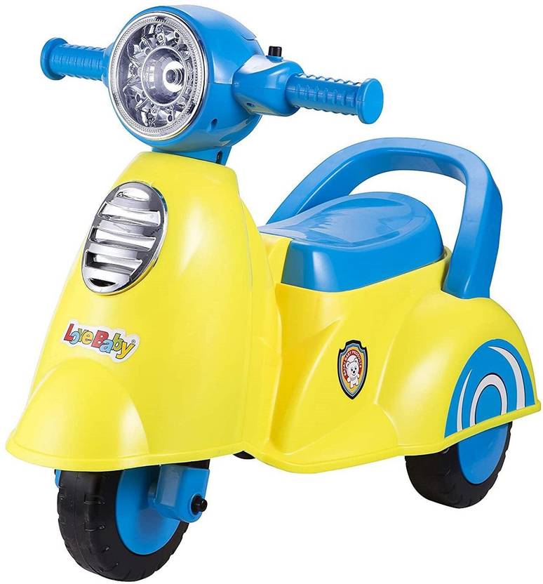 evohome Love Baby Toy Scooter Wheelie Activity Rideon/ Kids Ride On