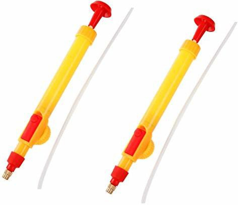 SAIAGRO yellow bottle sprayer gun 2pcs GARDEN&SANITIZER SANITIZER SPRAYER SPRAYER GARDENING CAR BIKE SANITIZER