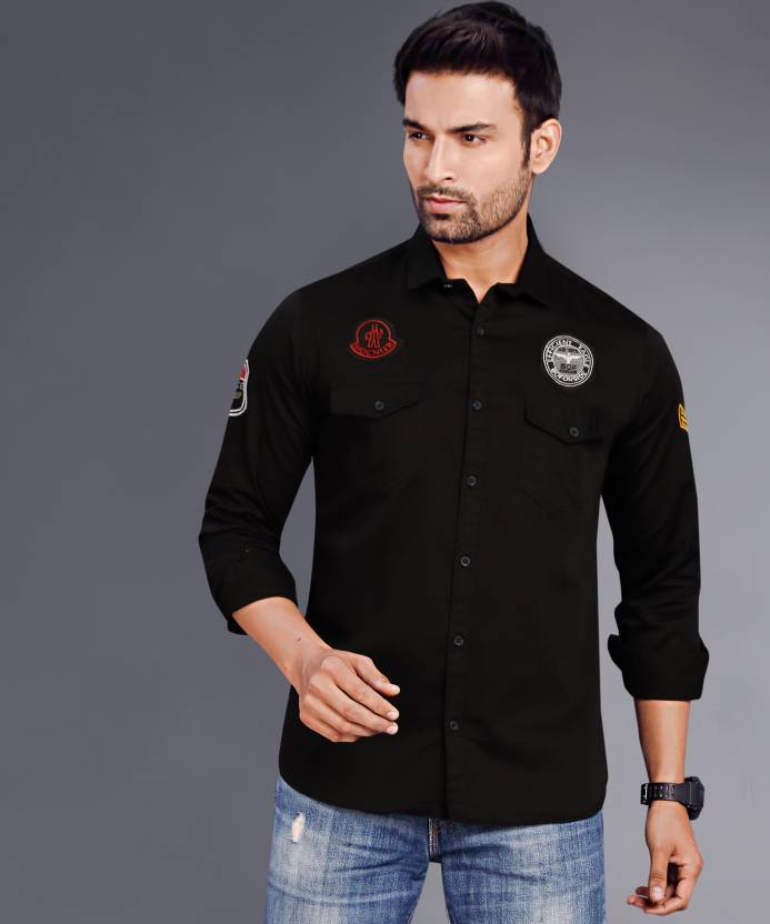 Email schrijven album rijk UNITED CLUB Men Solid Casual Black Shirt - Buy UNITED CLUB Men Solid Casual Black  Shirt Online at Best Prices in India | Flipkart.com