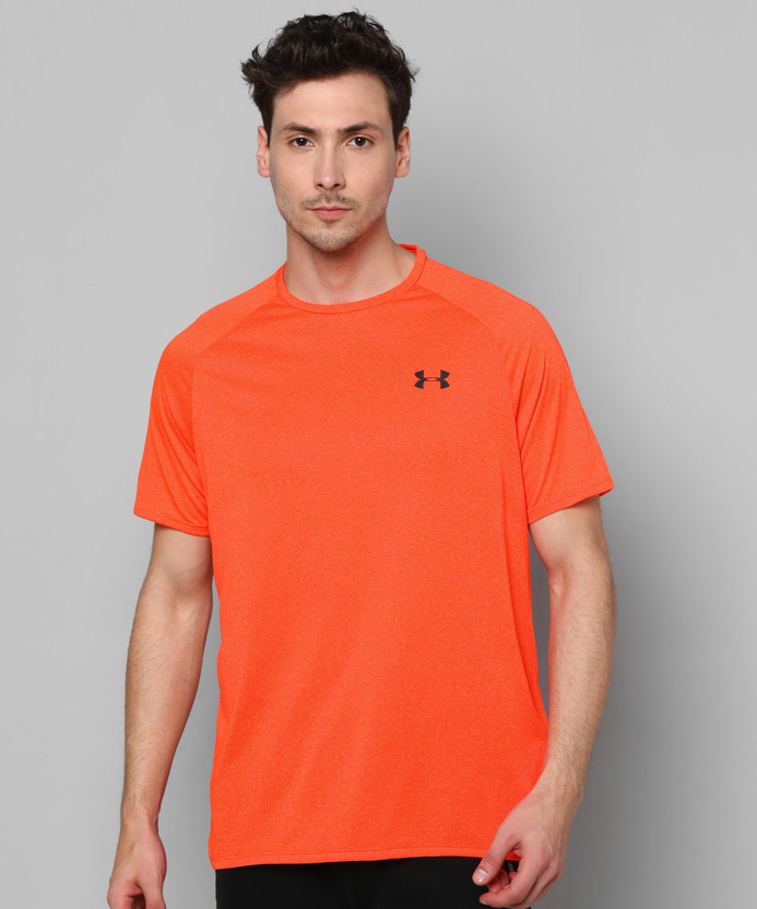 Under armour orange t shirt clearance