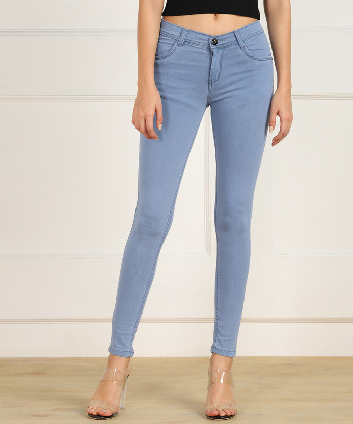 Nifty Skinny Women Grey Jeans - Buy 