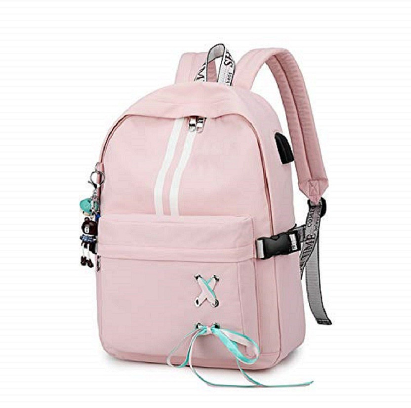 Pink backpack sale