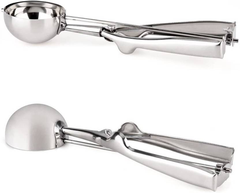 Brite bake ware 2heet Stainless Steel Handheld Ice Cream Serving