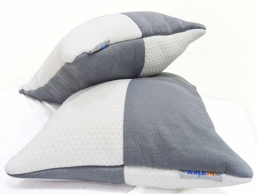 Wakefit Polyester Fibre Solid Sleeping Pillow Pack of 2 Buy Wakefit