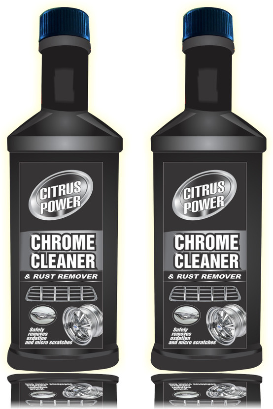 CITRUS POWER Liquid Car Polish for Metal Parts, Chrome Accent, Exterior(60 ml, Pack of 2)
