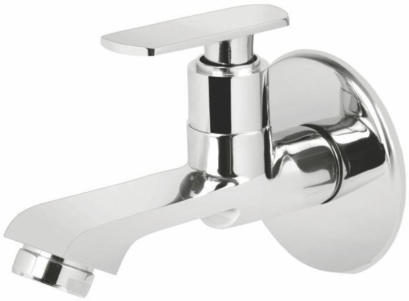 Airline Luxurious Agle Cock Bathroom, Kitchen Bib Tap Brass Metal With Chrome Platting with Foam Flow Bib Tap Faucet(Wall Mount Installation Type)