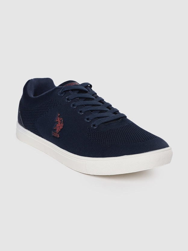 Us polo assn navy blue sneakers clearance