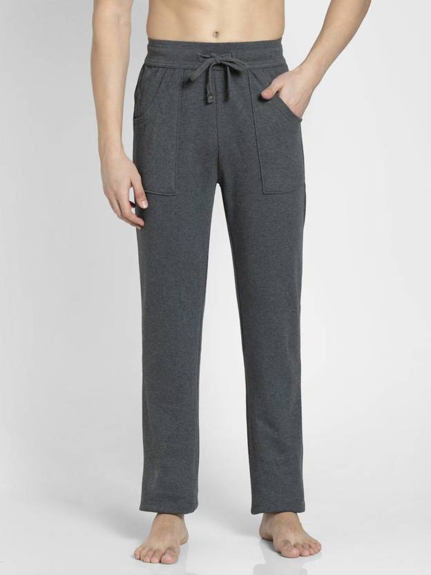 JOCKEY Solid Men Grey Track Pants Buy JOCKEY Solid Men Grey Track
