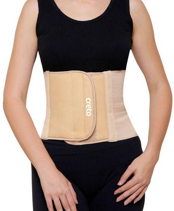 CRETO Abdominal Belt after Delivery, Tummy Reduction Slimming Binder
