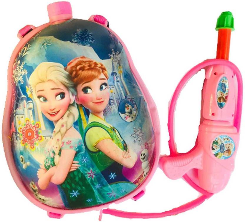 Glimpse CHARACTER FROZEN ELSA ANA WATER GUN/PICHKARI FOR KIDS FOR HOLI