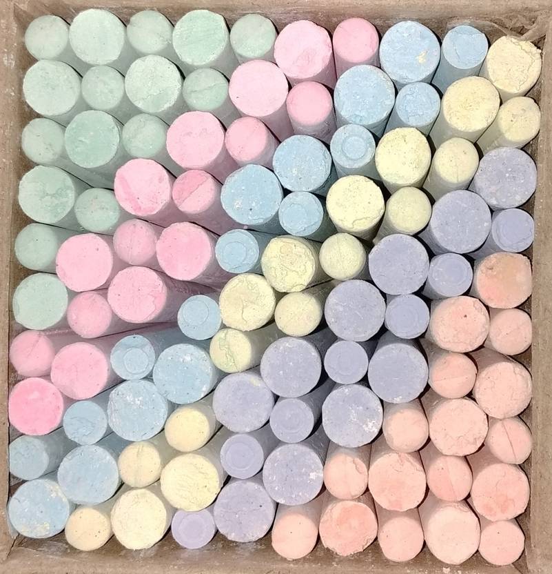 A piece of chalk can be broken image