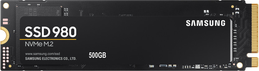 Samsung 980 500 GB Laptop, Desktop Black PCIe NVMe Internal Solid State Drive (SSD) (MZ-V8V500BW)(Interface: PCIe NVMe, Form Factor: M.2)