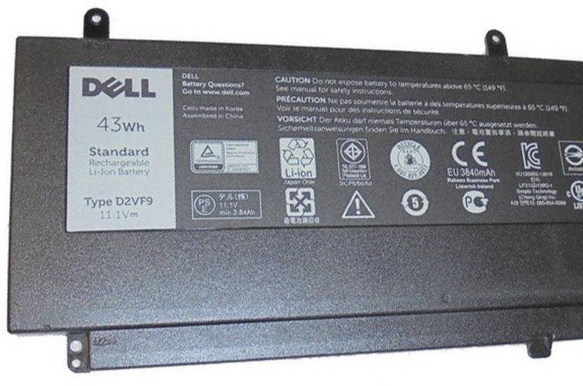 DELL Original battery Inspiron 15 7547 7548 Laptop Battery D2VF9 4 Cell Laptop Battery DELL