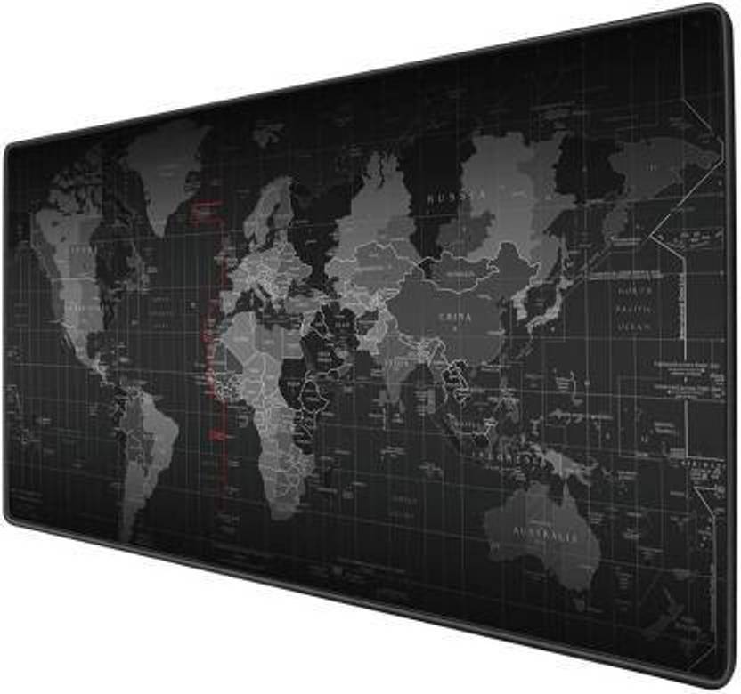 metreno Gaming Mouse pad, World map Mouse pad Large NonSlip Water