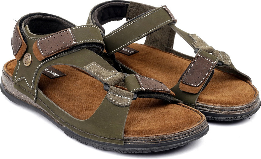 bacca bucci Men Olive Sandals - Buy 