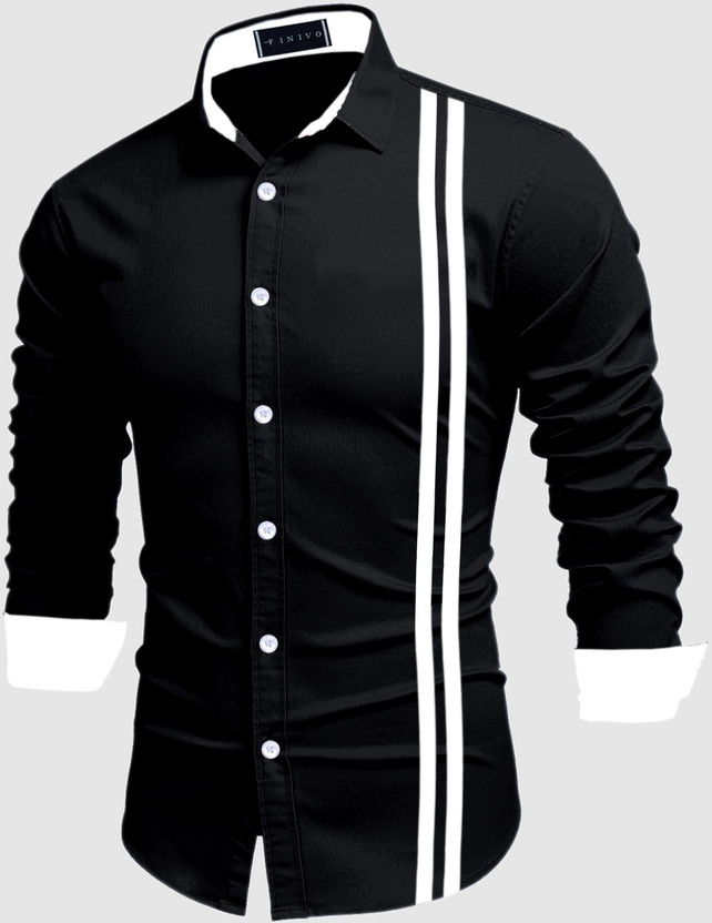 black shirt design for man