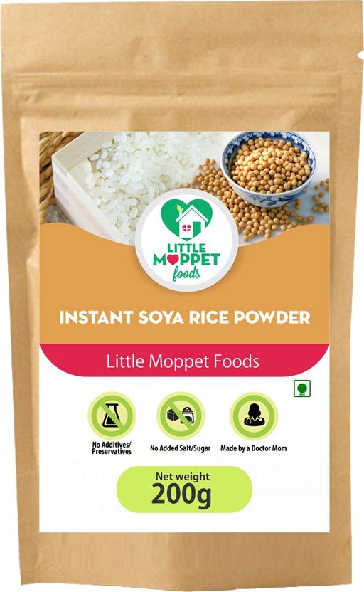 My Little MOPPET Instant Soya Rice Porridge Powder For 6+ Months Babies