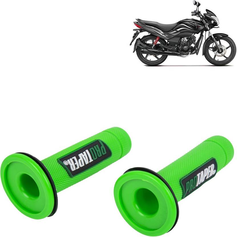 Rhtdm Anti Slip Motorcycle Grip Cover 7/8 Inch Handle Grip Green For